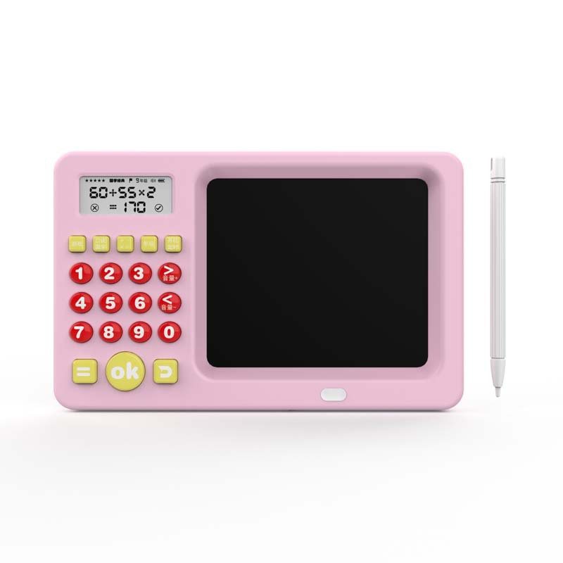 Intelligent Children's Toy Oral Computing Treasure LCD Writing Board Learning Machine Primary School Children's Addition, Subtraction, Multiplication and Division Early Learning Machine