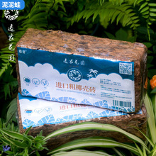粗椰糠低盐耶砖种菜兰花蝴蝶兰月季专用有机营养土脱盐椰砖椰壳土