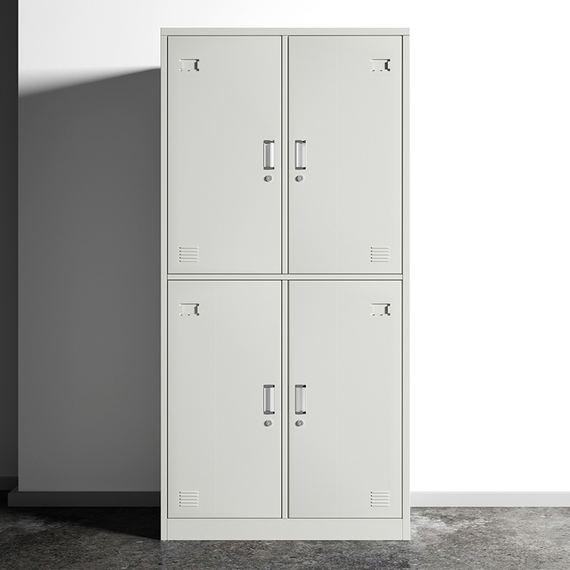 五门更衣柜员工柜子宿舍换衣柜储存柜文件柜铁皮柜带锁浴室储物柜