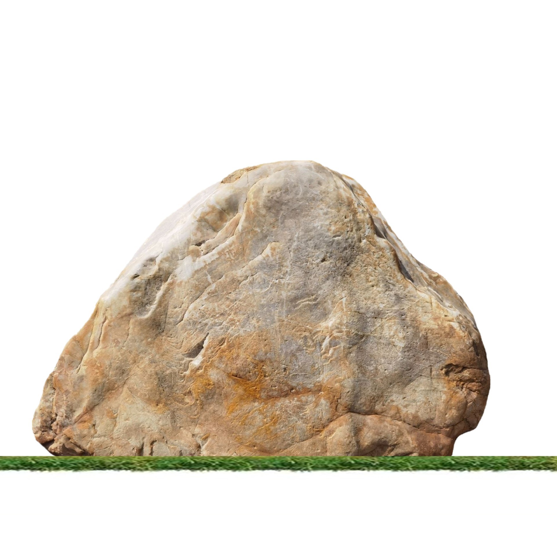 中小型卧式原石,天然黄蜡石供应,庭院刻字景石批发