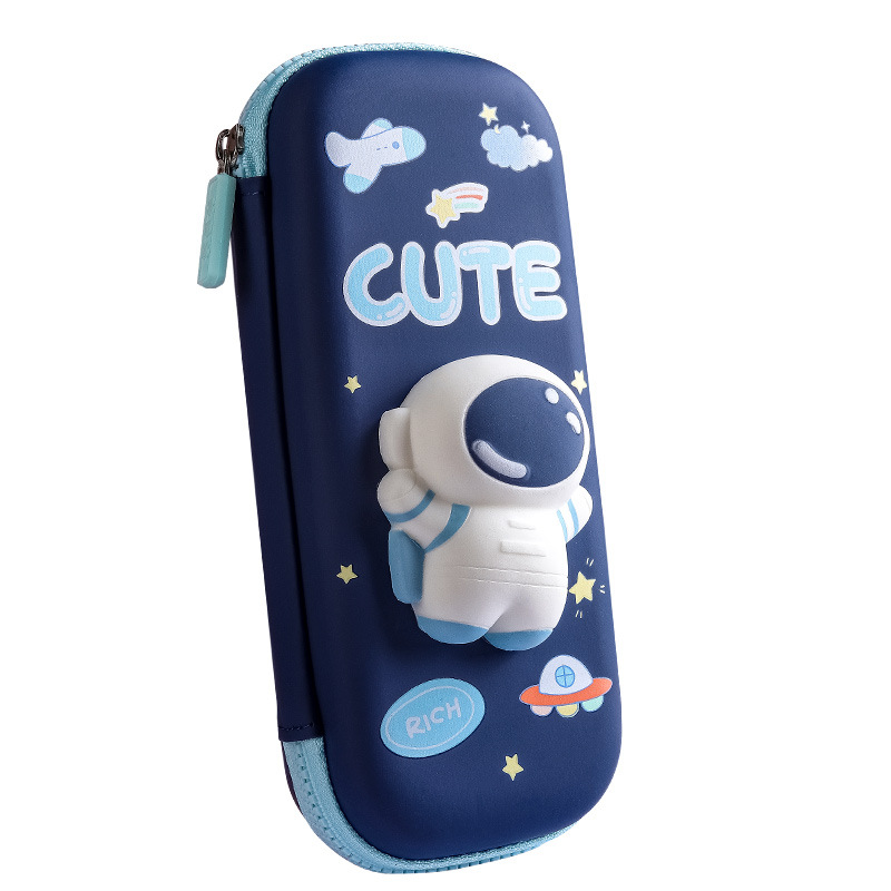 Decompression Pencil Case Girl High School Primary School Student Large Capacity Ins Japanese Stationery Box Double Layer Decompression