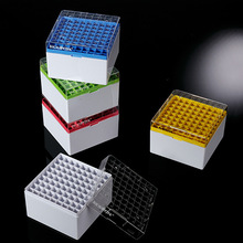 巴罗克 冻存盒PP材质90-9100 100格 2英寸 连盖设计