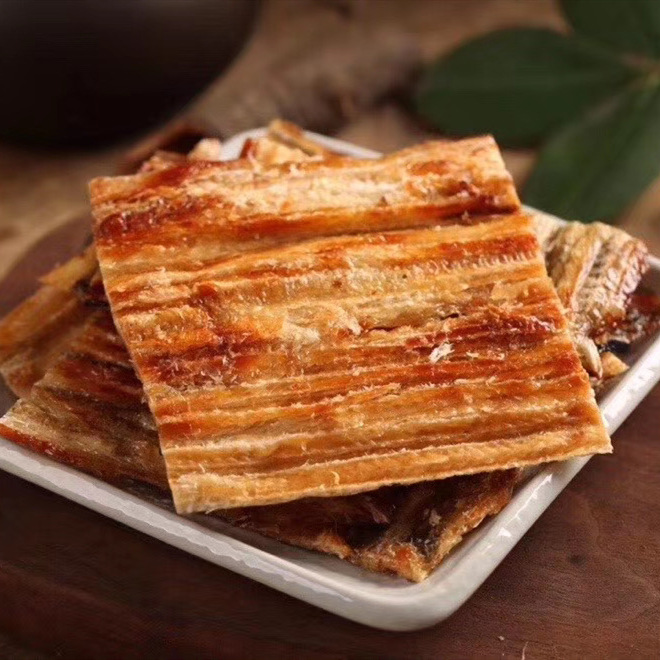 碳烤鳗鱼干现烤鳗鱼片手撕鳗鱼即食130g年货零食香酥现货