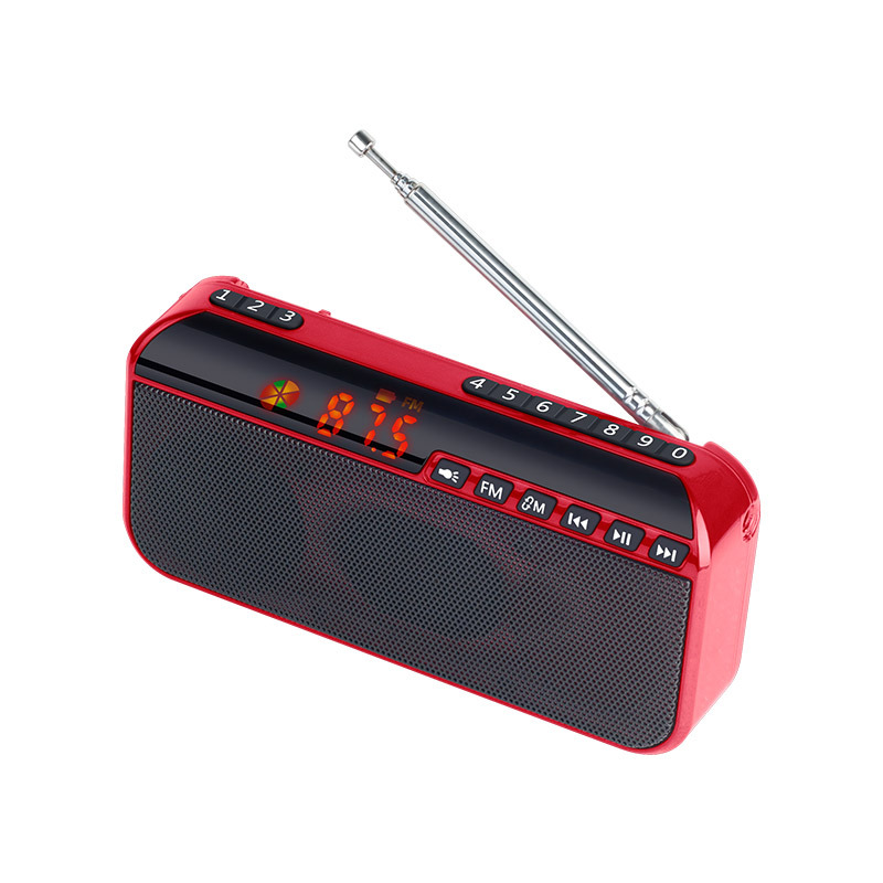 万利达t11迷你 插卡u盘收音机小音箱老年人 便携式迷你音乐播放器