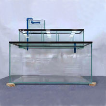 金晶超白玻璃鱼缸外置上滤缸客厅观赏顶滤缸中型观赏长方形水草缸