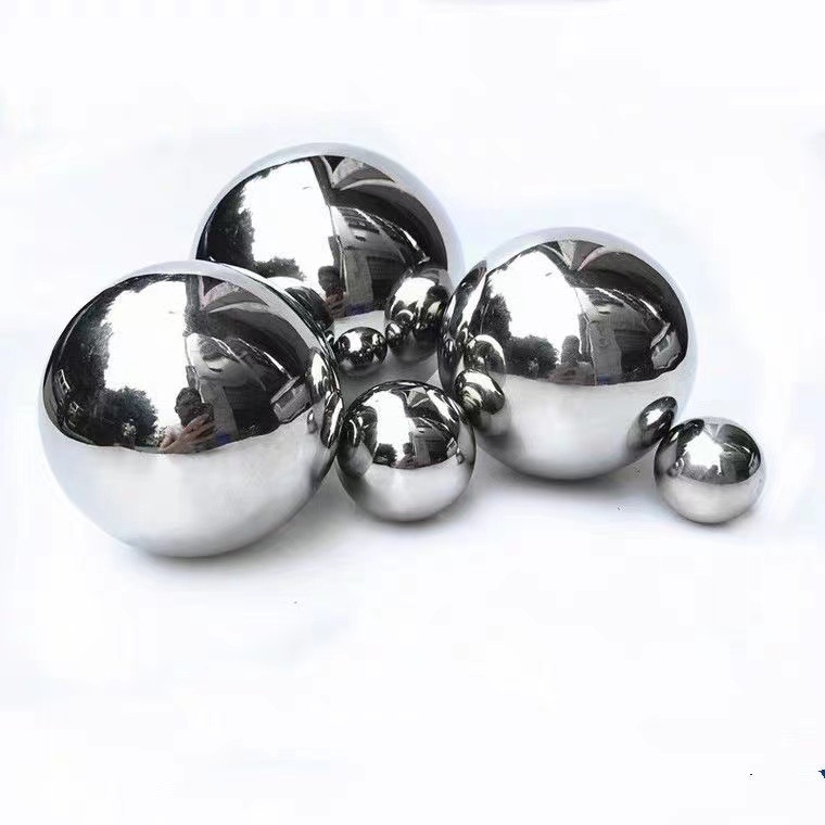 不锈钢球空心球商场装饰金属球精品镜面钢球圆球大浮球风水球出口