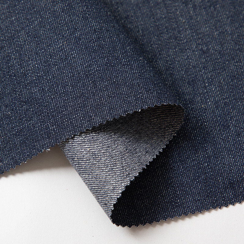 新品12x12浅蓝色牛仔布料牛仔衣裤斜纹磨毛面料水洗牛仔布批发