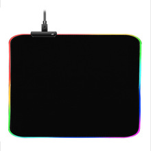 LED发光鼠标垫RGB电竞游戏办公垫跨境电商专供EABY亚马逊