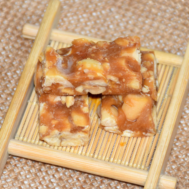 江苏无锡江阴华西村特产花生酥糖休闲零食糖果礼品原味500g袋装