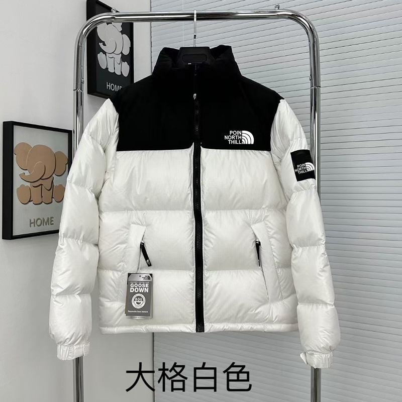 Pure Original American Version North House Tn1996f down Jacket 700 Fluffy White Duck down Warm Men's and Women's Same Cold-Resistant Bread Coat