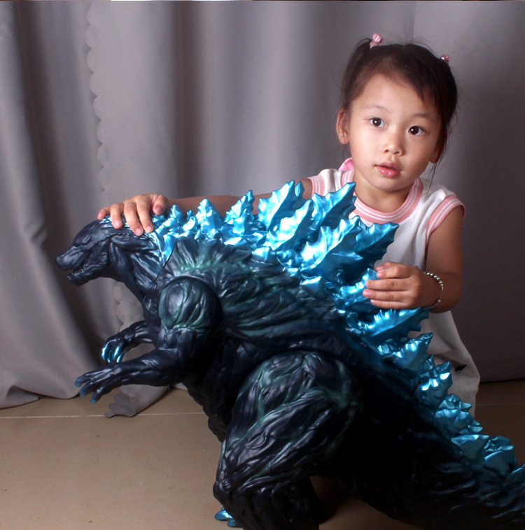 怪兽软胶搪胶大惑星行星真哥斯拉godzilla恐龙模型超可动手办玩具