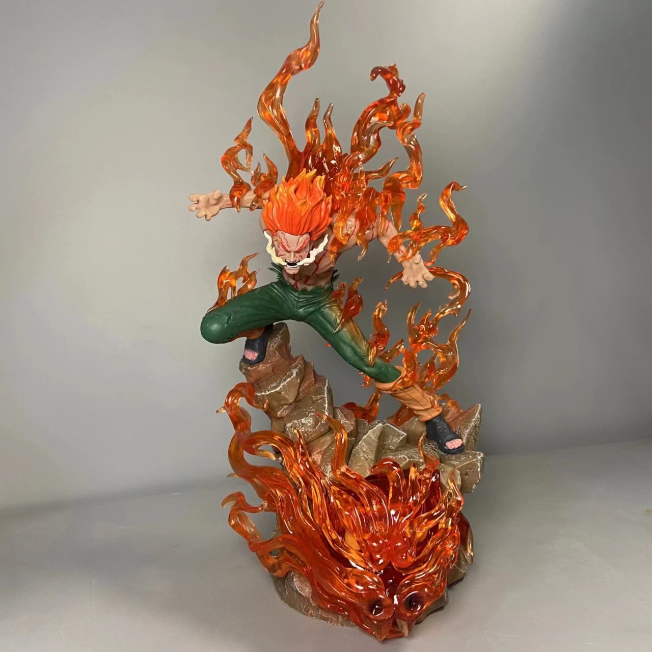 火影 十年百忍系列 gk夜凯 苍蓝野兽 雕像公仔批发盒装手办模型