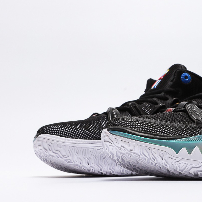 莆田鞋 欧文7篮球鞋 bk black 黑白主题男女运动鞋货源一件代发