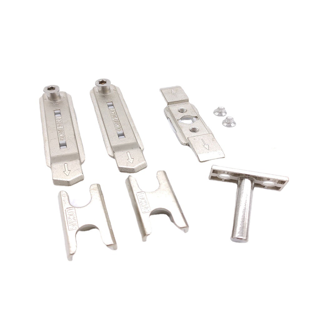 沃丰断桥欧标防撬锁点23槽防撬五件套防撬锁扣防盗锁点