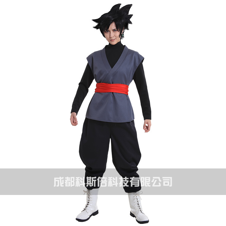 悟空黑扎马斯日本漫画龙珠超悟空cosplay衣服