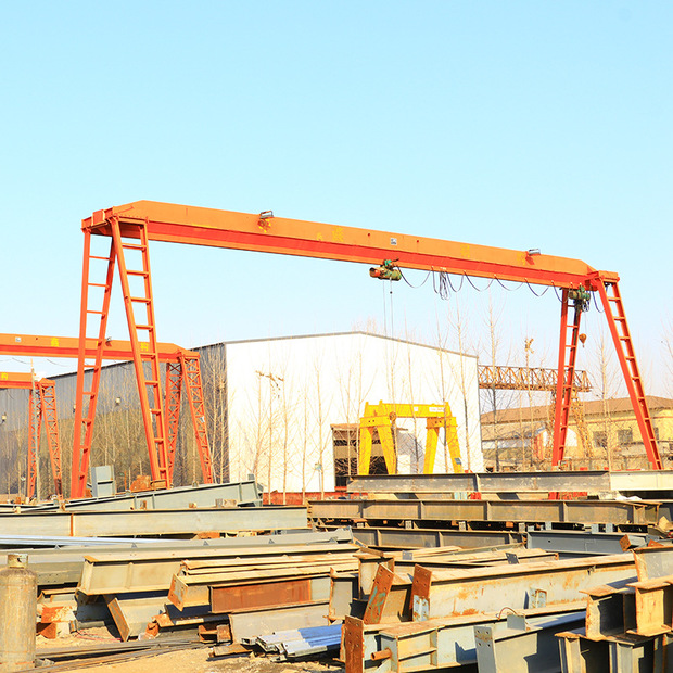 花架门式起重机 16吨单梁上包下花龙门吊码头料场重物起重龙门吊