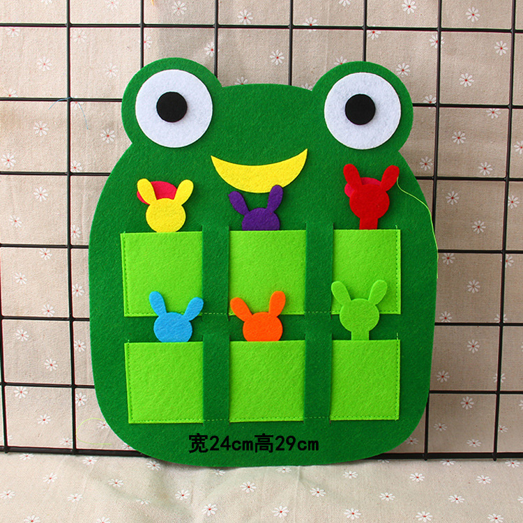 幼儿园区域角墙面进区卡袋儿童早教益智晨检袋活动卡玩具墙饰装饰