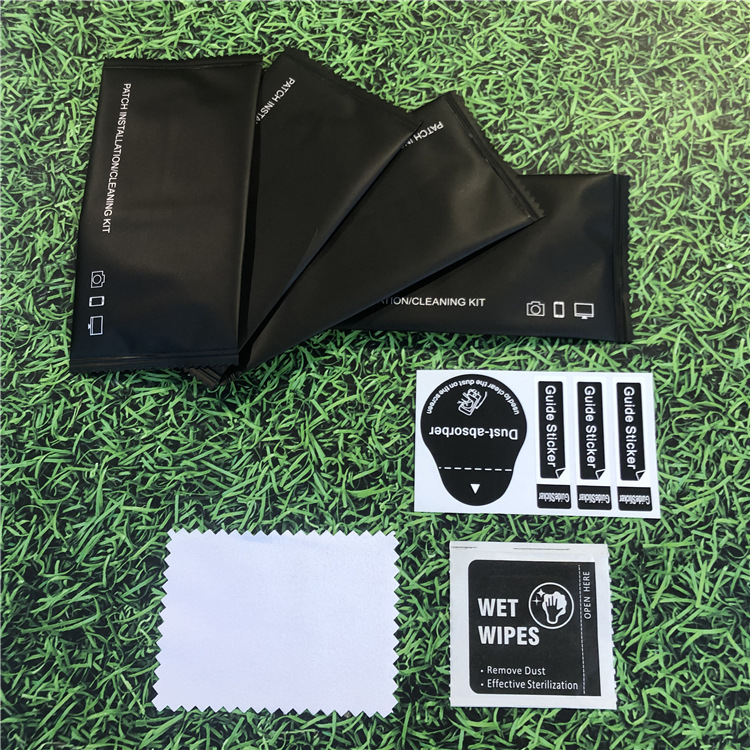 手机贴膜工具包 钢化膜贴膜辅助工具包 屏幕除尘贴擦拭布三件套