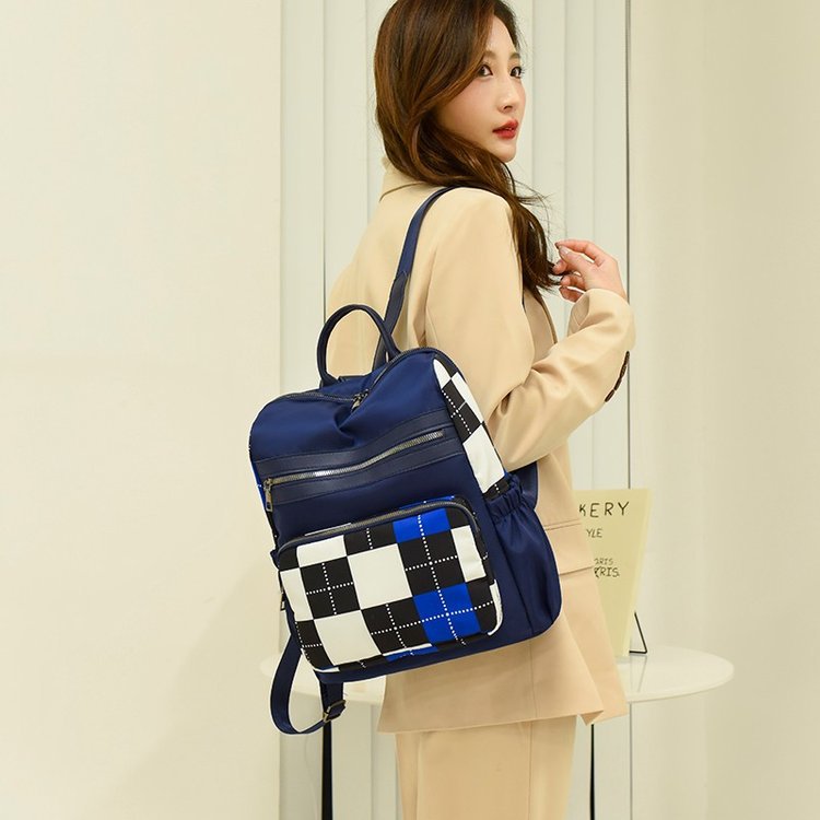 2022 New Fashion Korean Style Schoolbag Mummy Bag Women's Backpack Women's Casual Korean Style All-Matching Bag