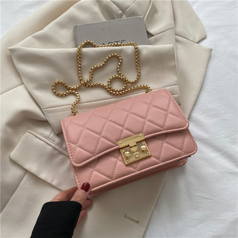 Women's Bag 2022 New Fashion Bag Shoulder Messenger Bag Ins Summer Internet Celebrity Women's Bag Diamond Small Bag