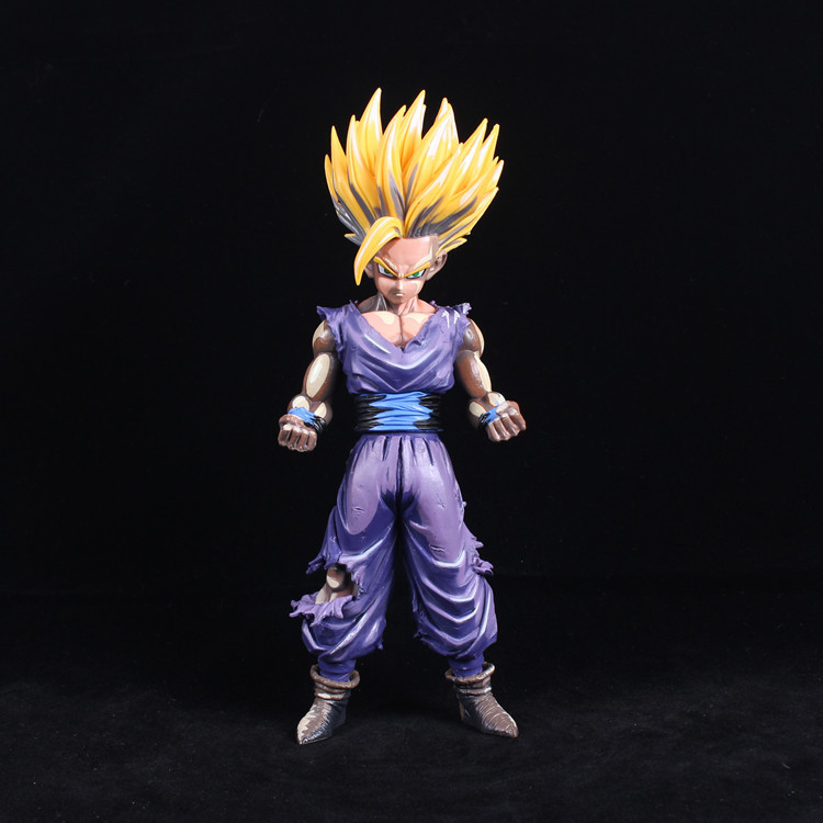 大量现货动漫手办模型批发 超一 悟饭 漫画色 pvc摆件盒装