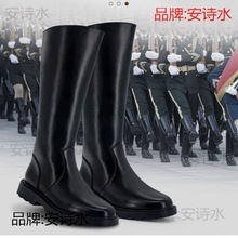 马靴骑士马术鞋装备长高筒靴子儿童成人男女三军仪仗队阅兵军女式