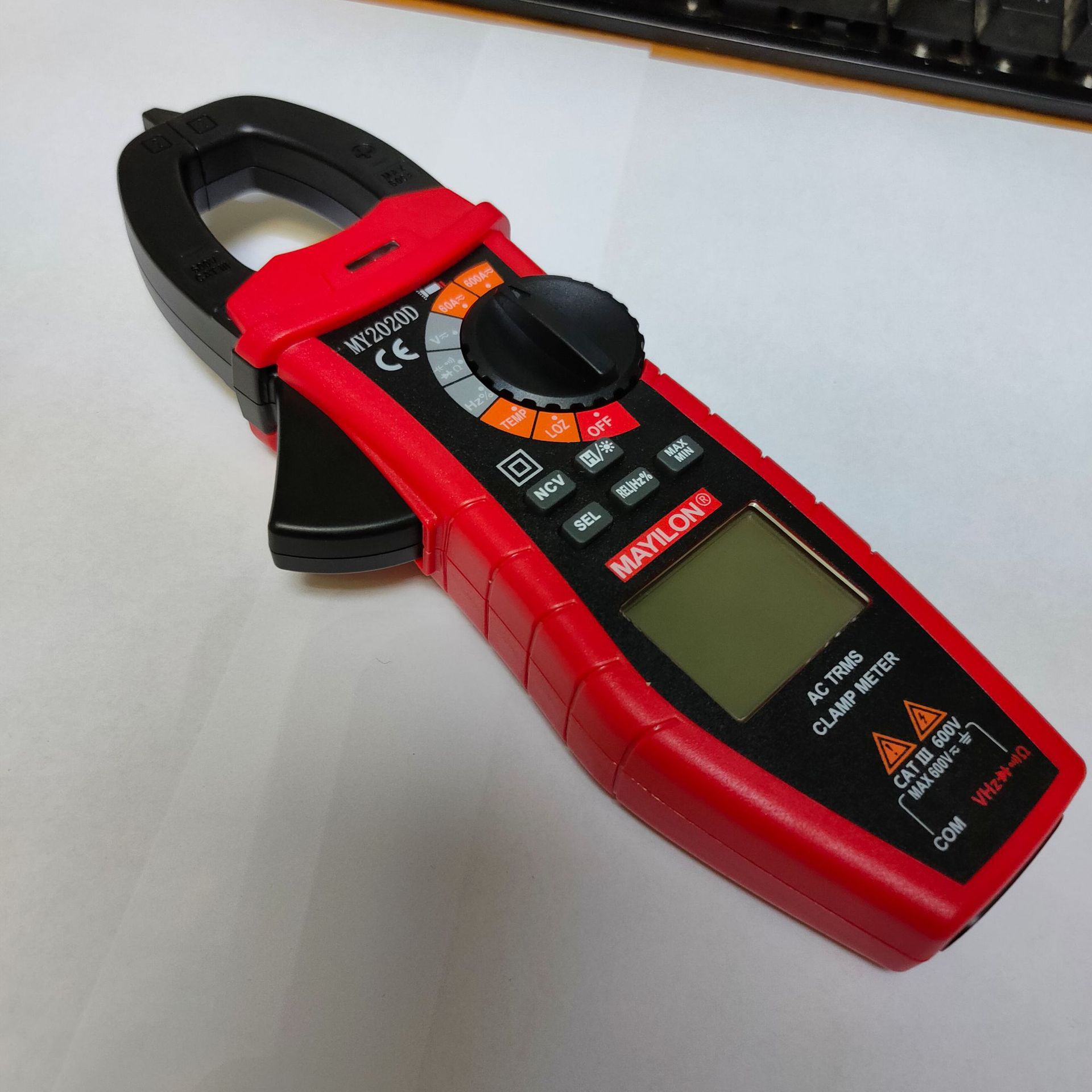 数字交直流钳形表万用表非接触式电流电压电阻感应测量仪表万能表