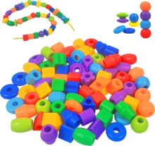 25/60pcs Stringing Beads Creative Children Kid Fine Motor