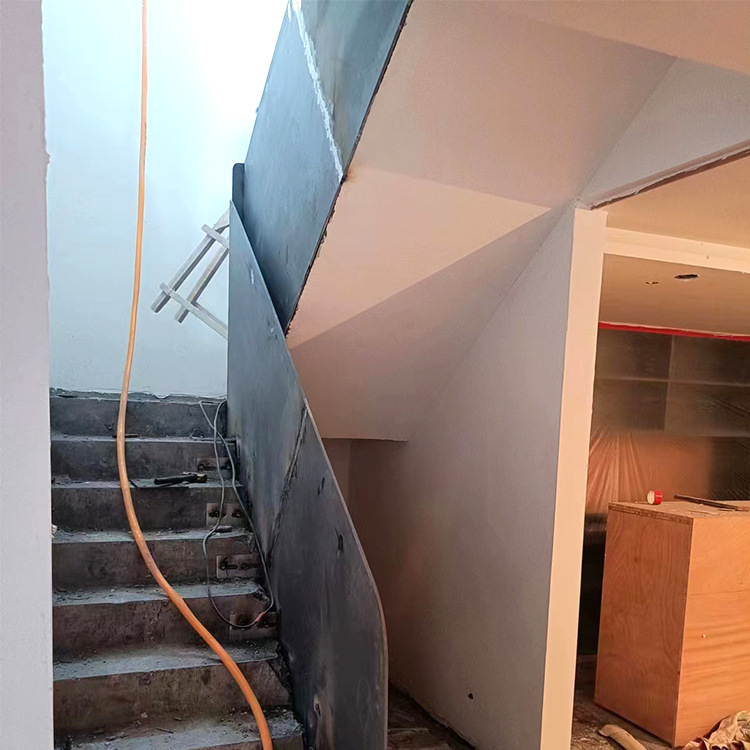 定制钢板旋转楼梯复式楼钢梯别墅轻奢网红梯铁楼梯焊接钢架扶梯