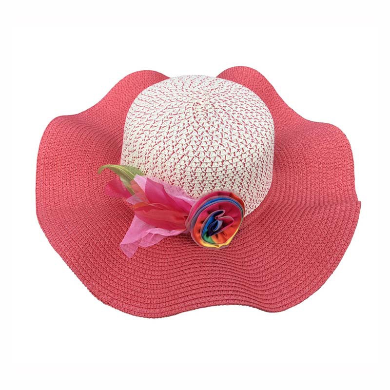 Women's Summer Hat Stall 10 Yuan Model Beach Scenic Spot Travel Cover Sun Protection Summer Big Brim Straw Hat Wholesale