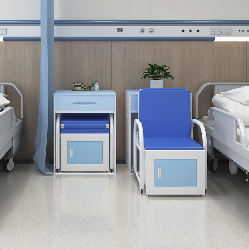 医院智能床头柜午休床多功能陪护床智能锁后台(床头柜 nb锁)