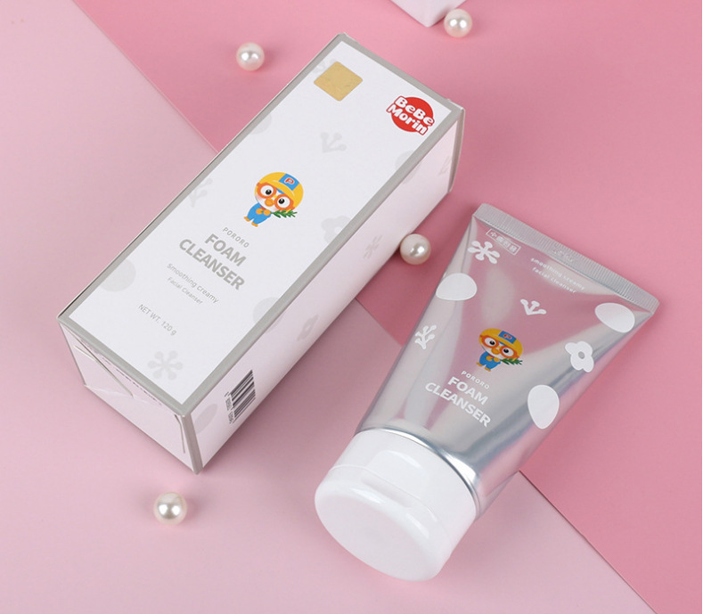 韩国进口pororo啵乐乐洗面奶 清洁护肤宝露露泡沫洁面乳120g
