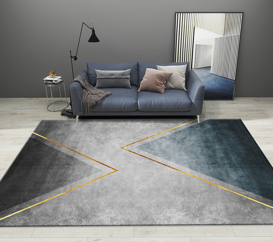 凯利地毯现代简约水晶绒客厅地毯-qs几何-阿里巴巴