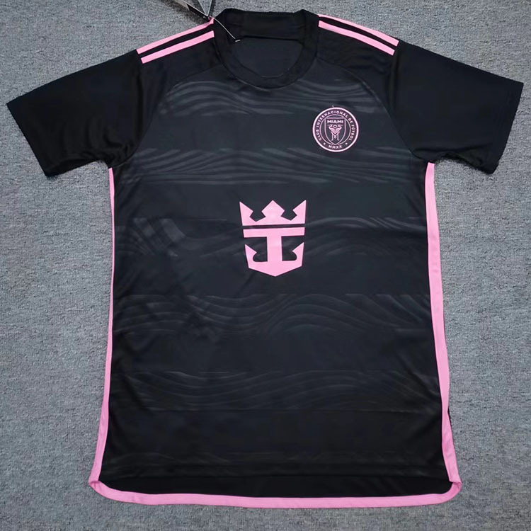 球迷版24-25迈阿密球衣客足球服训练服梅西10号miami fan edition