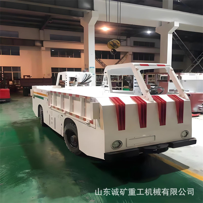 矿用双向驾驶顺槽车 新型运载工具 液压自卸型wc20r无轨胶轮人车