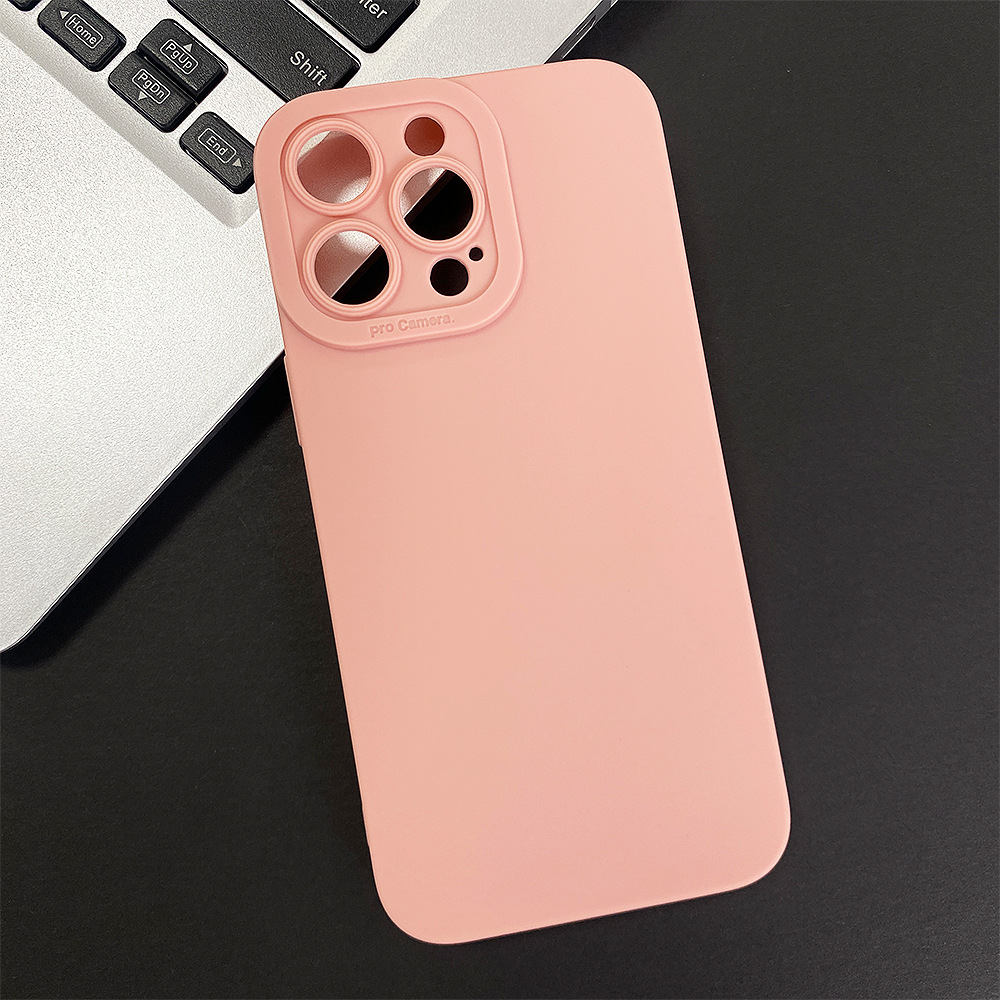 瞳眼粉色苹果15手机壳适用iphone13/11精孔全包保护套软壳tpu素材