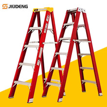 Fiberglass folding ladder supplier, 4-12 feet Made in China