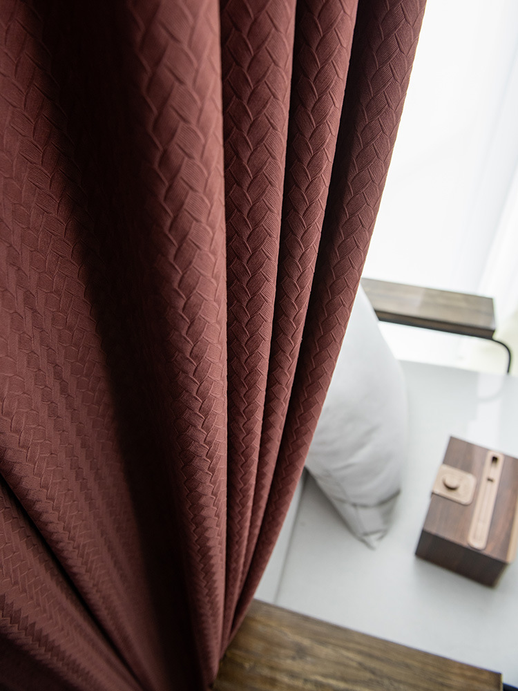 丝绒纹理轻奢遮光绒布窗帘布绒布压胶压花电脑印花电雕工艺-阿里巴巴