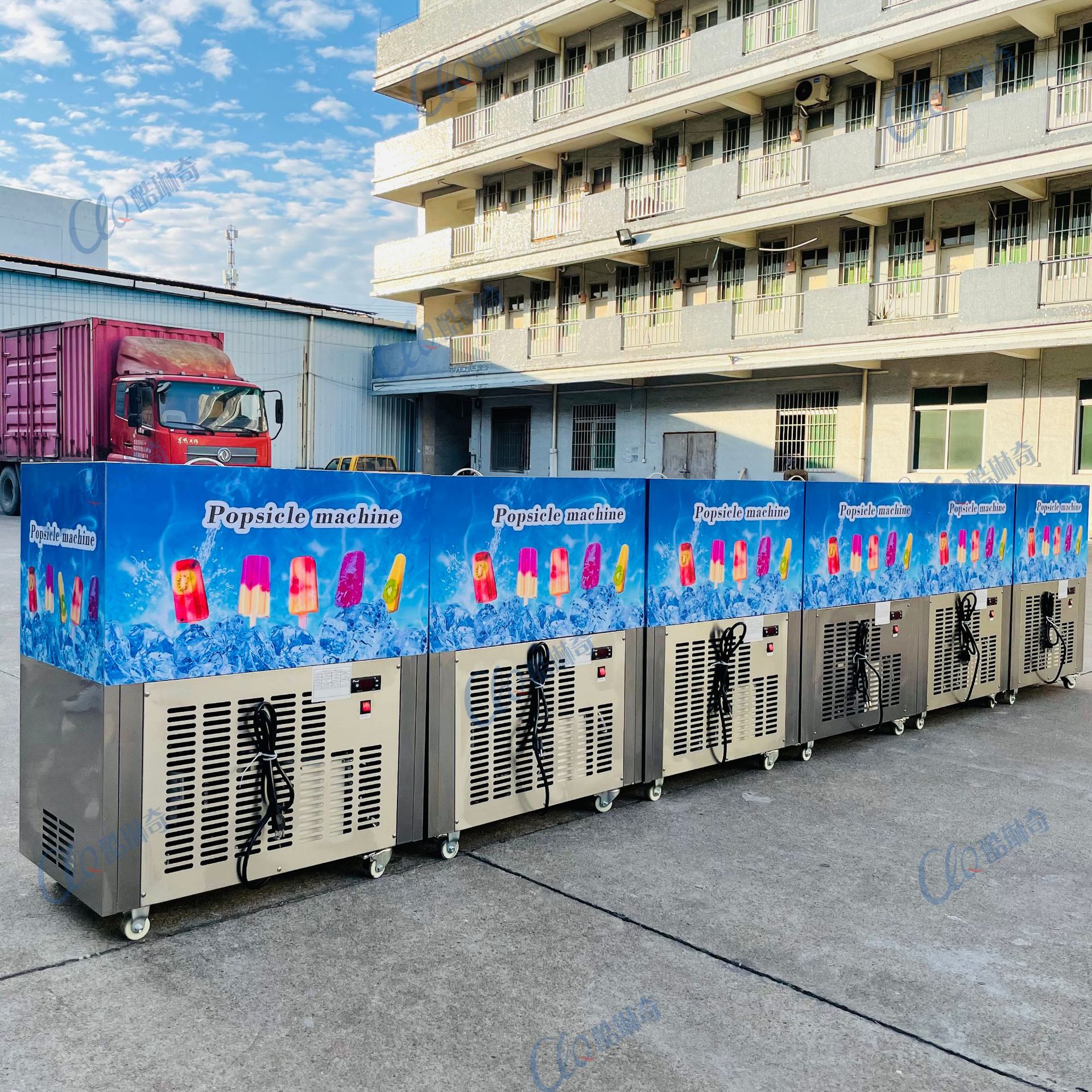 广东冰棍机厂家 小型2模1出80支冰棒机水果手工diy雪条机免费教学
