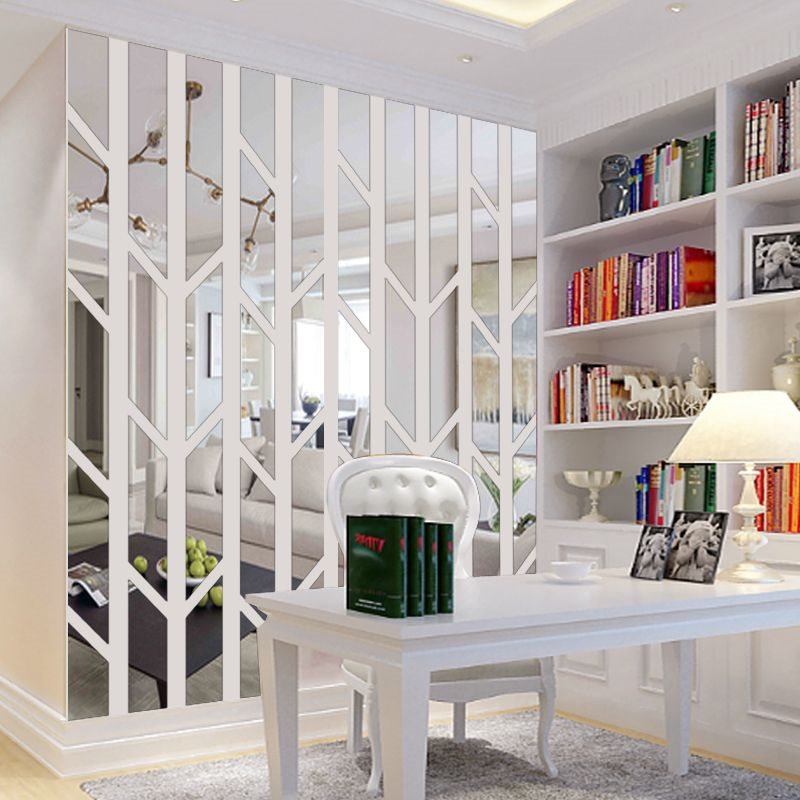 背景墙家居客厅餐厅电视沙发玄关自粘镜子装饰镜面墙贴-阿里巴巴