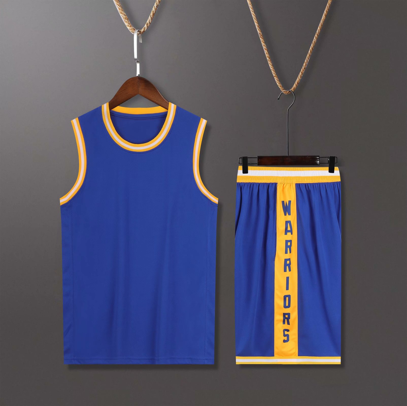 勇士队复古电车新赛季城市版库里球衣30号维金斯篮球服套装城市版