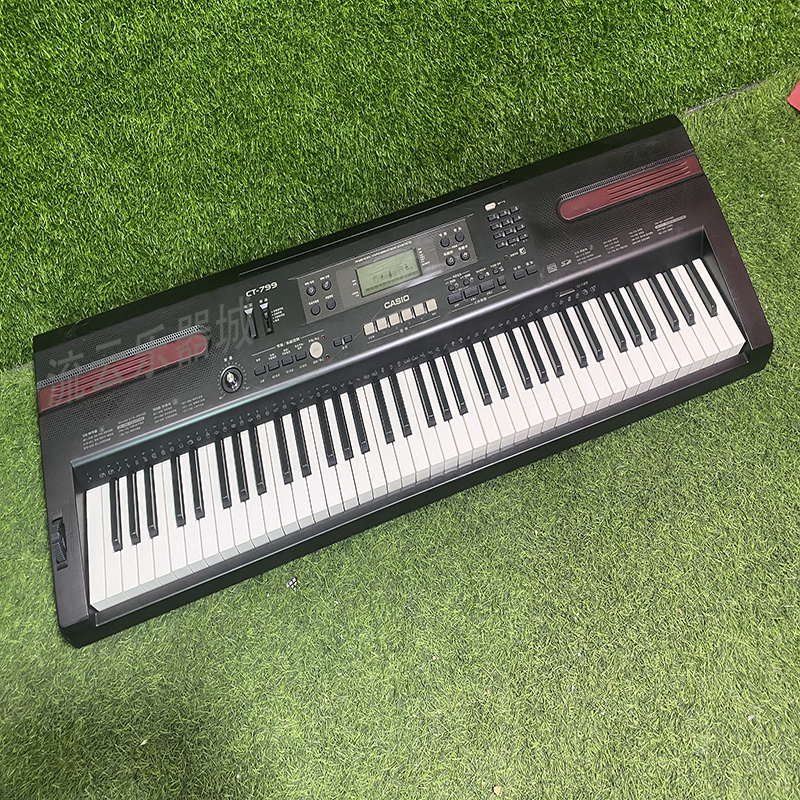 casio卡西欧ct799成人76键儿童成人电子琴仿钢琴按键sd卡力度移调
