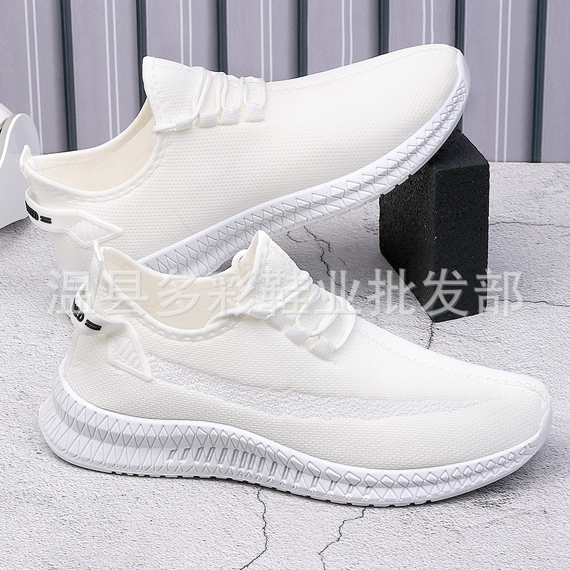 One Piece for Spring and Autumn Breathable Lightweight Student Sneakers Casual and Comfortable Korean Men Fashion Running Pumps