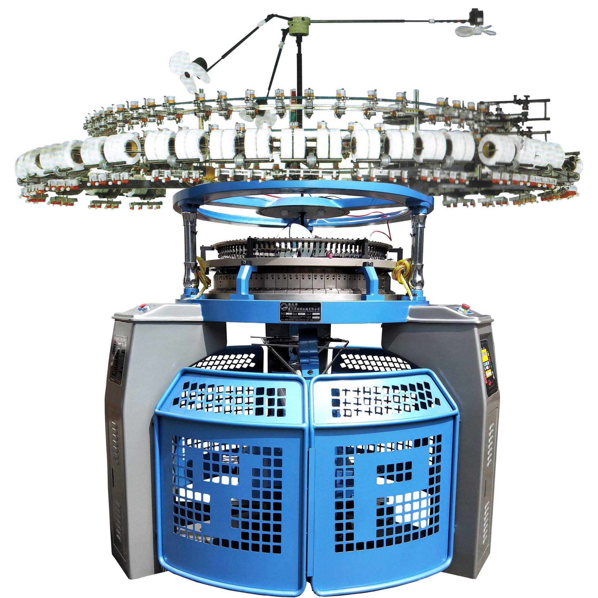 厂家直供三線卫衣大圆机法蘭斯圆编针织机 三线卫衣针织大圆机