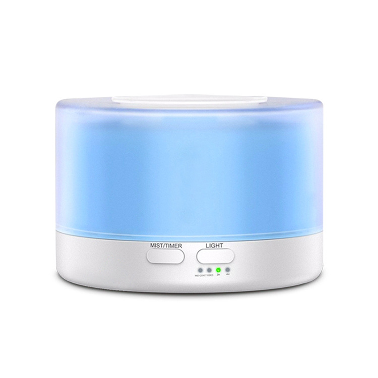 Non-Printed Aroma Diffuser Wood Grain Humidifier Ultrasonic Timing Essential Oil Aroma Diffuser Semi-Permeable Heavy Fog Colorful Aroma Diffuser