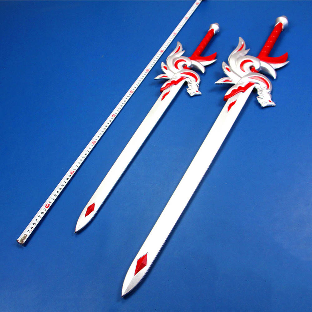 游戏李白cosplay武器道具玩具pu塑料刀剑凤求凰武器农药未开刃