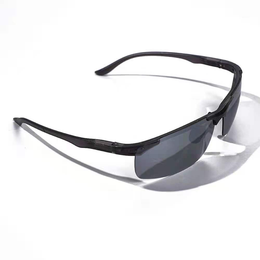 Cross-Border Imitation Al-Mg Polarized Sunglasses Wholesale Outdoor Sports Cycling Sun Glasses Fashion Driving Sunglasses
