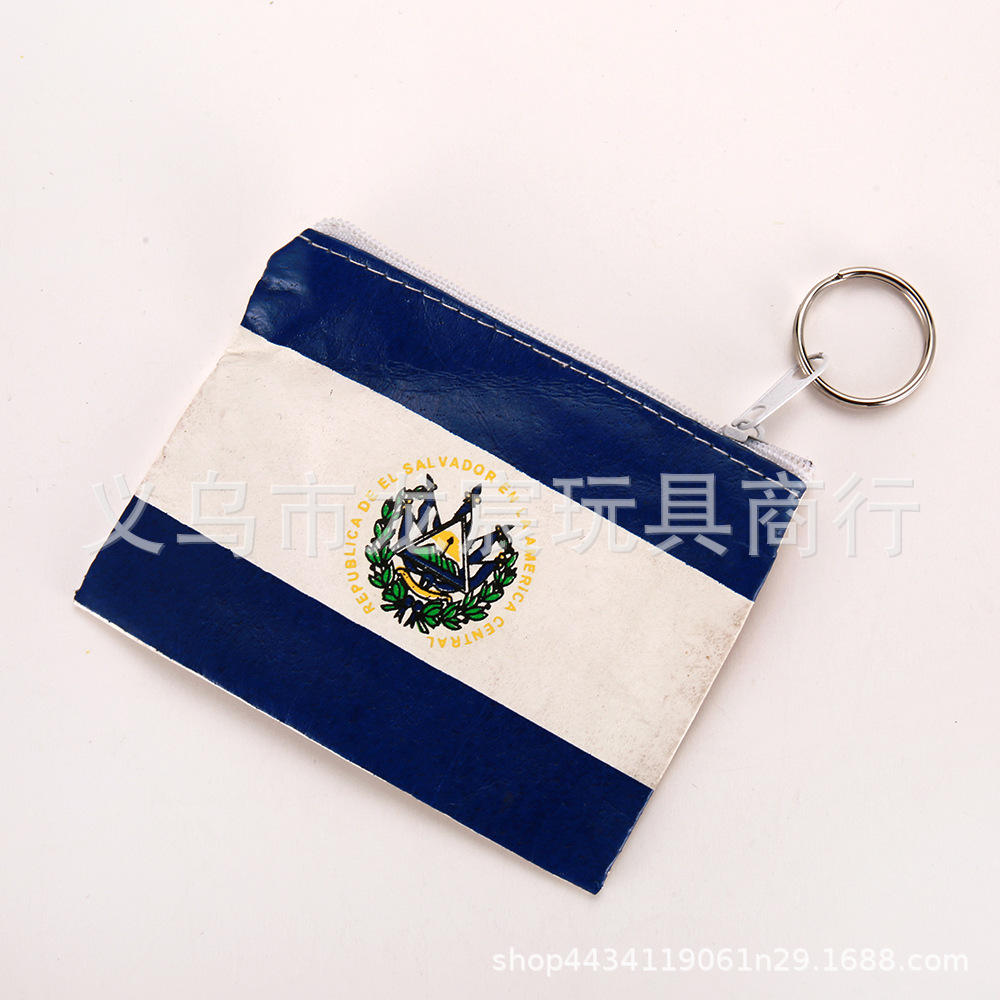 Factory Direct Supply Italy Flag Coin Purse Car Small Hanging Flag National Flag (Ball Game) Fan Supplies