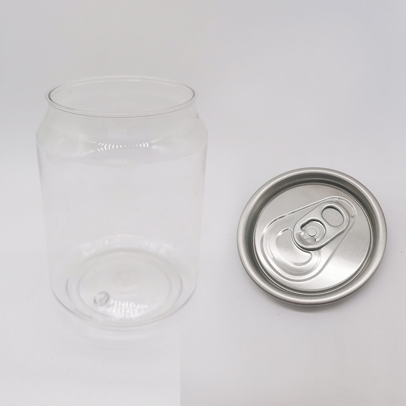 250ml塑料瓶pet新款透明易拉罐网红果汁瓶外卖饮
