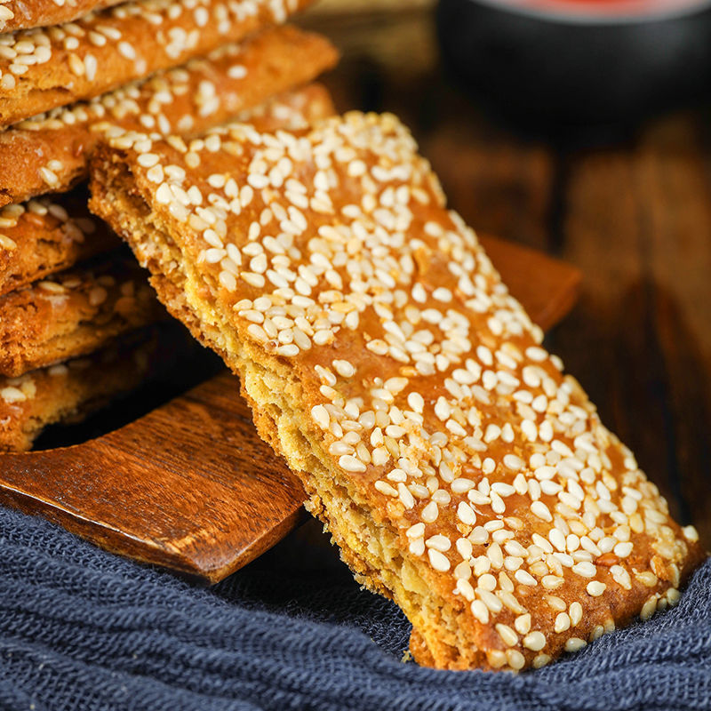 苏琪南通脆饼传统多层酥饼芝麻脆饼千层饼江苏南通特产独立包装